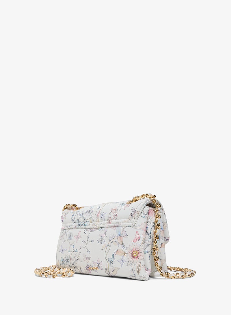 الدو أليسيميني حقيبة كروس بودي بغطاء قلاب - Image 4